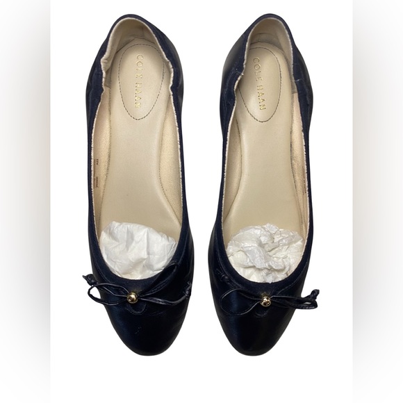 cole haan black ballet flats